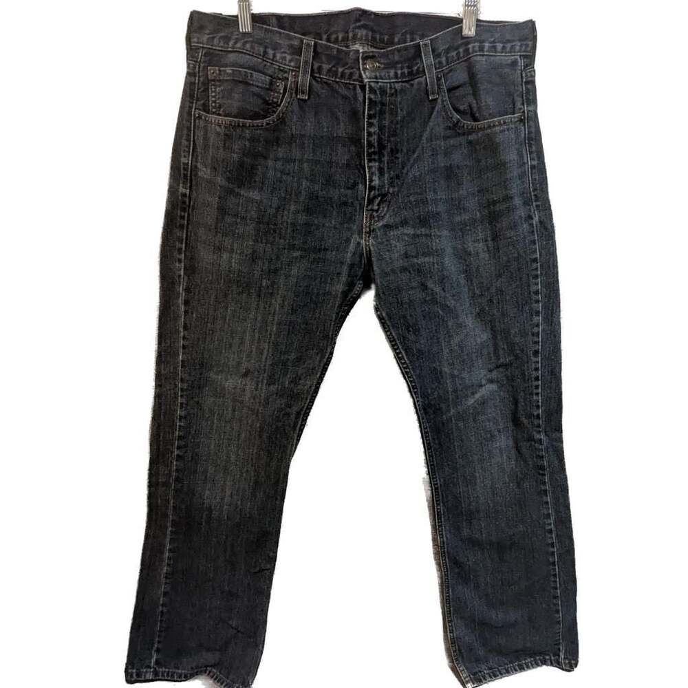 Levi's 527 Slim Bootcut Jeans Men's 36x32 Dark Wash Denim